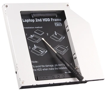 2nd HDD Caddy 12.7mm IDE to SATA for 2.5" SSD Hard Disk Drive Case Enclosure for HP DELL ASUS ACER TOSHIBA SAMSUNG LENOVO SONY
2nd HDD Caddy 12.7mm IDE to SATA for 2.5" SSD Hard Disk Drive Case Enclosure for HP DELL ASUS ACER TOSHIBA SAMSUNG LENOVO SONY