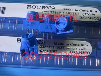 Free Shipping 50PCS/LOT 3386P-1-102 3386P-1-102LF TRIMMER 1K OHM 0.5W PC PIN Trimpot potentiometer 1K with Knob 3386P-1-102TLF
Free Shipping 50PCS/LOT 3386P-1-102 3386P-1-102LF TRIMMER 1K OHM 0.5W PC PIN Trimpot potentiometer 1K with Knob 3386P-1-102TLF
