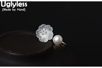 Uglyless Real S925 Sterling Silver Women Handmade Crystal Flower Rings Natural Pearls Ring Romantic Floral Jewelry Ethnic Bijoux
Uglyless Real S925 Sterling Silver Women Handmade Crystal Flower Rings Natural Pearls Ring Romantic Floral Jewelry Ethnic Bijoux