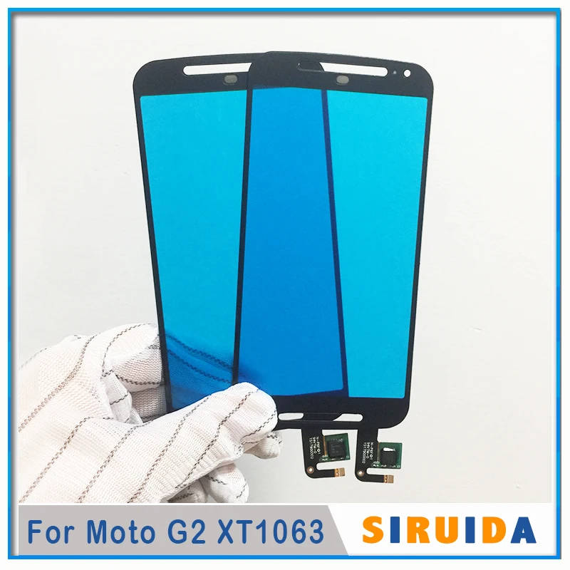 1 шт. сенсорный экран для Motorola Moto G (2nd Gen) G2 XT1063 1068 1064 1069 1072 1078 Передняя Крышка