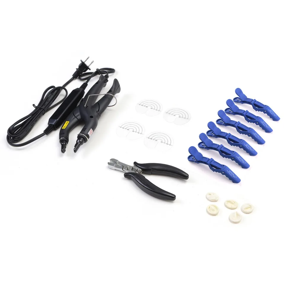 Neitsi Hair Extensions Connector Temperature Control & Hair Iron Tools(Pier, Brush, U Tips, Heat Protector Shield, Hair Clips)
Neitsi Hair Extensions Connector Temperature Control & Hair Iron Tools(Pier, Brush, U Tips, Heat Protector Shield, Hair Clips)