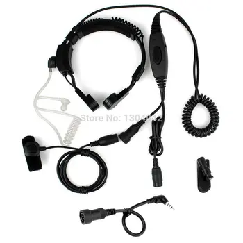 Military Police FBI Flexible Throat Mic Microphone Covert Acoustic Tube Earpiece Headset 1-pin 3.5mm for Yaesu Vertex Radio
Military Police FBI Flexible Throat Mic Microphone Covert Acoustic Tube Earpiece Headset 1-pin 3.5mm for Yaesu Vertex Radio