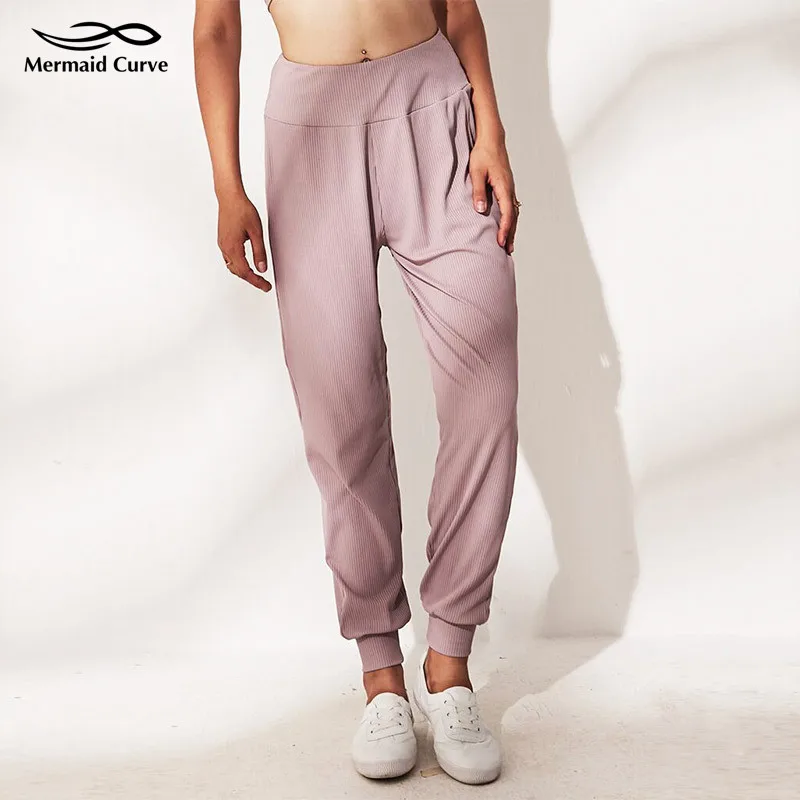 Mermaid Curve Women Fitness Pant High Waist Elastic Sports Pants Wide Belt Dance Exercise Loose Dancing Yoga Pant Haren Pants
Mermaid Curve Women Fitness Pant High Waist Elastic Sports Pants Wide Belt Dance Exercise Loose Dancing Yoga Pant Haren Pants