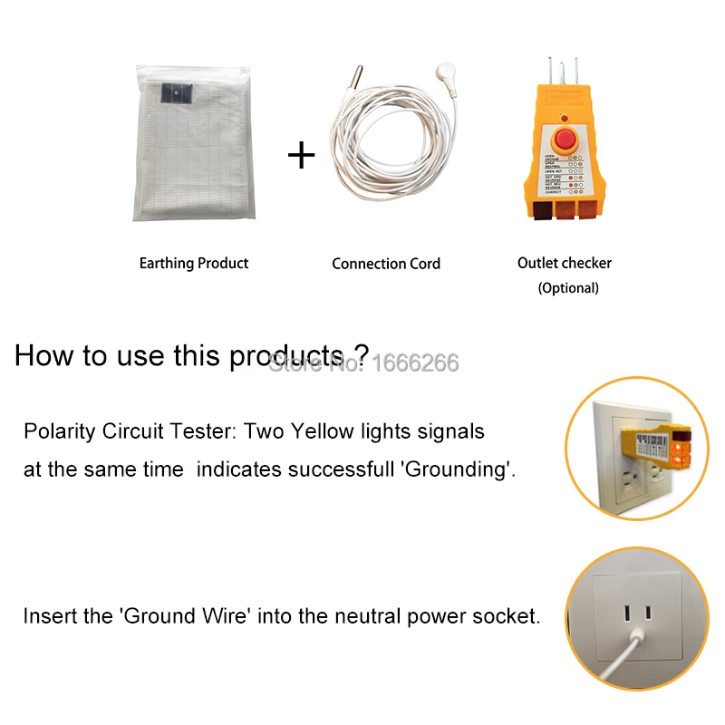 Grounded Air Mattress Sheet With Silver Fibre With Grounding Plugs