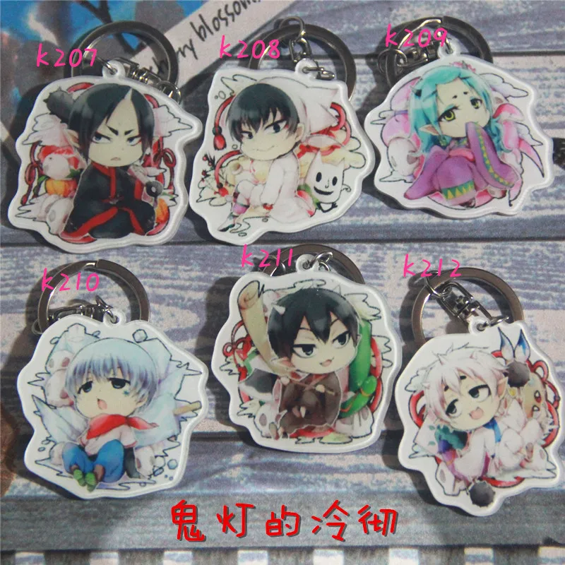 6pcs/set Anime Hoozuki no Reitetsu Antirrhinum Majus Goldfish Snapdragon Hakutaku Cartoon De Llaveros Keyrings Keychain Pendant
6pcs/set Anime Hoozuki no Reitetsu Antirrhinum Majus Goldfish Snapdragon Hakutaku Cartoon De Llaveros Keyrings Keychain Pendant