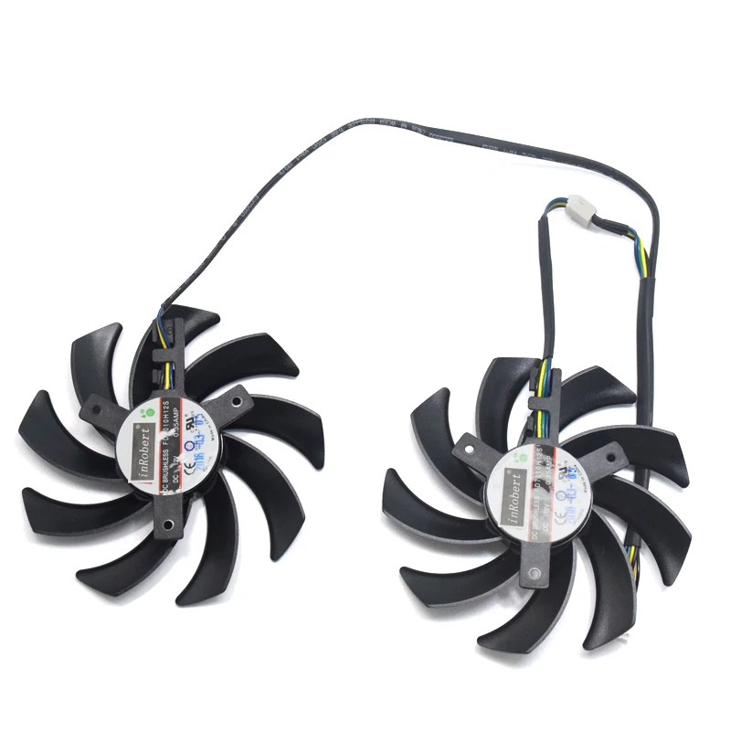 Новинка охлаждающий вентилятор для двойного графического адаптера Palit GeForce GTX 1070