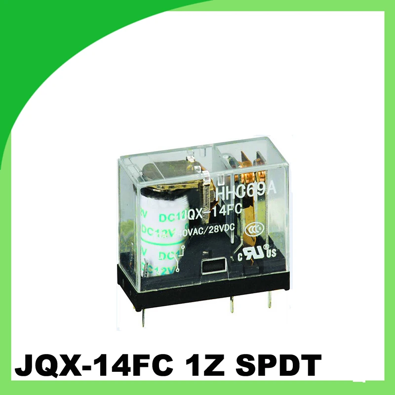 10PCS/LOT SPDT JQX-14FC 10A DC/AC 12V/24V Coil Electromagnetic Power Relay, PCB Mount relay, G2R omrons
10PCS/LOT SPDT JQX-14FC 10A DC/AC 12V/24V Coil Electromagnetic Power Relay, PCB Mount relay, G2R omrons