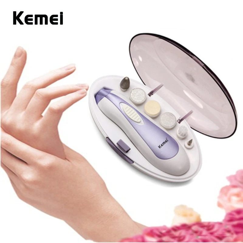 Kemei KM-3522 6 in 1 Electric Nail Art Tools Set Drill Grinding Sand Manicure Machine Polishing Tool Safety Nails Hand Care
Kemei KM-3522 6 in 1 Electric Nail Art Tools Set Drill Grinding Sand Manicure Machine Polishing Tool Safety Nails Hand Care