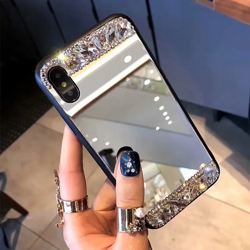 XINGDUO Bling Diamonds Phone Shell For Samsung S8 S9 S7 S6 Plus Rhinestone Case full screen mirror case For Note 8 5/A7 A6 2018
XINGDUO Bling Diamonds Phone Shell For Samsung S8 S9 S7 S6 Plus Rhinestone Case full screen mirror case For Note 8 5/A7 A6 2018