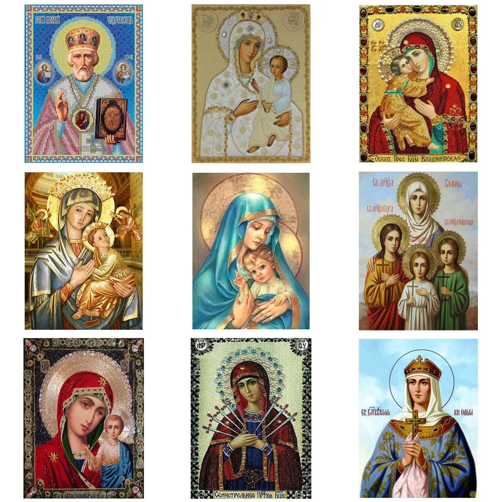 Religion Picture Of Rhinestones Diamond Embroidery 5D DIY Diamond Painting Cross Stitch Diamond Mosaic Pattern Wall Decor
Religion Picture Of Rhinestones Diamond Embroidery 5D DIY Diamond Painting Cross Stitch Diamond Mosaic Pattern Wall Decor