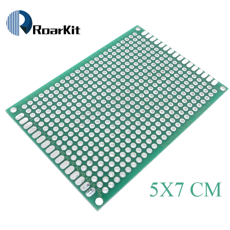 1pcs 5x7 cm PROTOTYPE PCB 5*7 panel double coating/tinning PCB Universal Board double Sided PCB 2.54MM board
1pcs 5x7 cm PROTOTYPE PCB 5*7 panel double coating/tinning PCB Universal Board double Sided PCB 2.54MM board