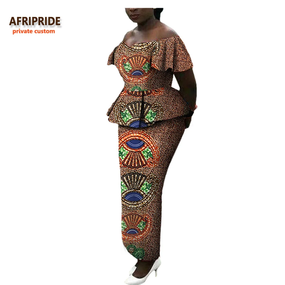 2019 autumn new african 2-pieces suit for women AFRIPRIDE short sleeve straplesstop+ankle-length pencil skirt women suitA722644
2019 autumn new african 2-pieces suit for women AFRIPRIDE short sleeve straplesstop+ankle-length pencil skirt women suitA722644
