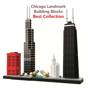 10677 Landmark building chicago Financial Center Model Building Blocks Toys Educational Children Toy Compatible with Lego
10677 Landmark building chicago Financial Center Model Building Blocks Toys Educational Children Toy Compatible with Lego