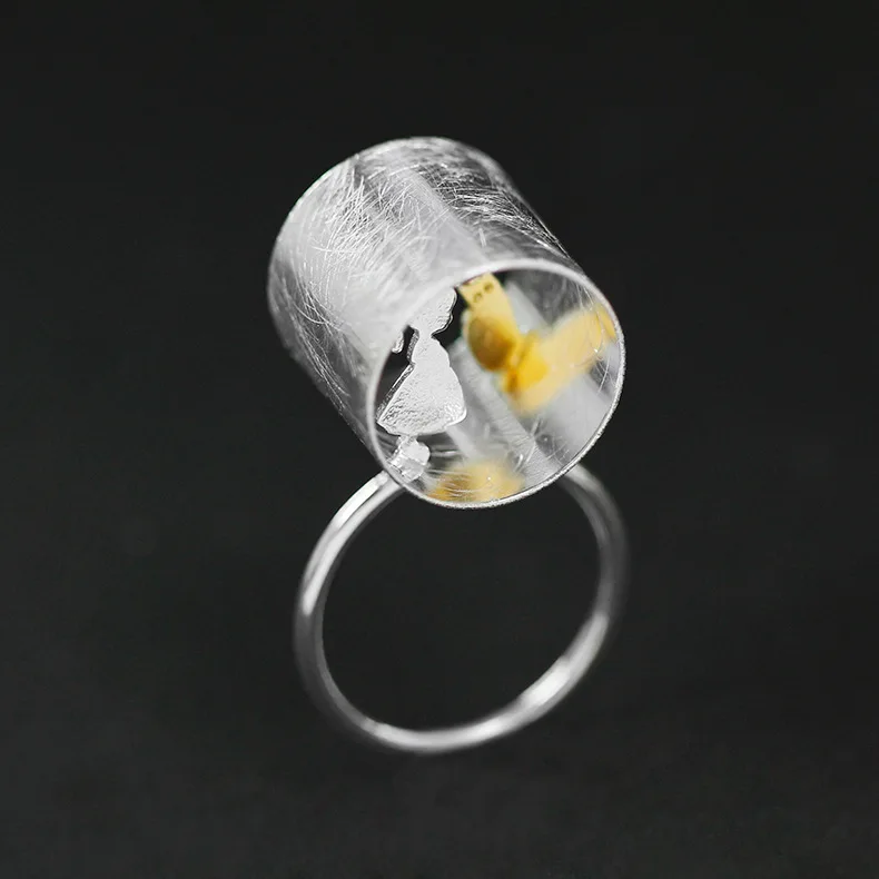 INATURE 925 Sterling Silver Meeting Love with Cat Rings for Women Fashion Jewelry Gifts
INATURE 925 Sterling Silver Meeting Love with Cat Rings for Women Fashion Jewelry Gifts