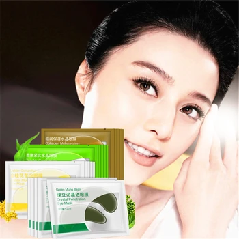 Mung bean Essence Anti-aging Cell repair Eye Mask Crystal Collagen Hydrogel Patches for Anti-puffiness
Mung bean Essence Anti-aging Cell repair Eye Mask Crystal Collagen Hydrogel Patches for Anti-puffiness
