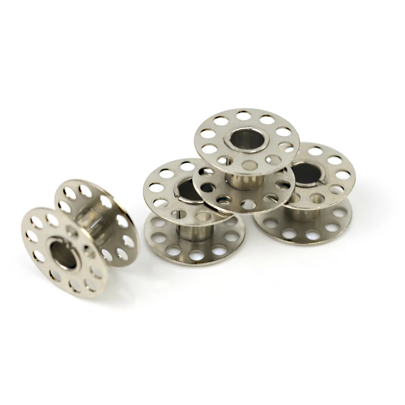 20 Pcs Household Alloy Bobbin Sewing Machine Accessories Metal Bobbins Spool Old Fashioned High Quality Sewing Craft Tool
20 Pcs Household Alloy Bobbin Sewing Machine Accessories Metal Bobbins Spool Old Fashioned High Quality Sewing Craft Tool