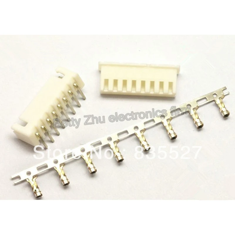100pcs/lot XH2.54-8P 8PIN terminal block 2.54MM pitch connector : plug + plastic bending needle socket + terminal
100pcs/lot XH2.54-8P 8PIN terminal block 2.54MM pitch connector : plug + plastic bending needle socket + terminal