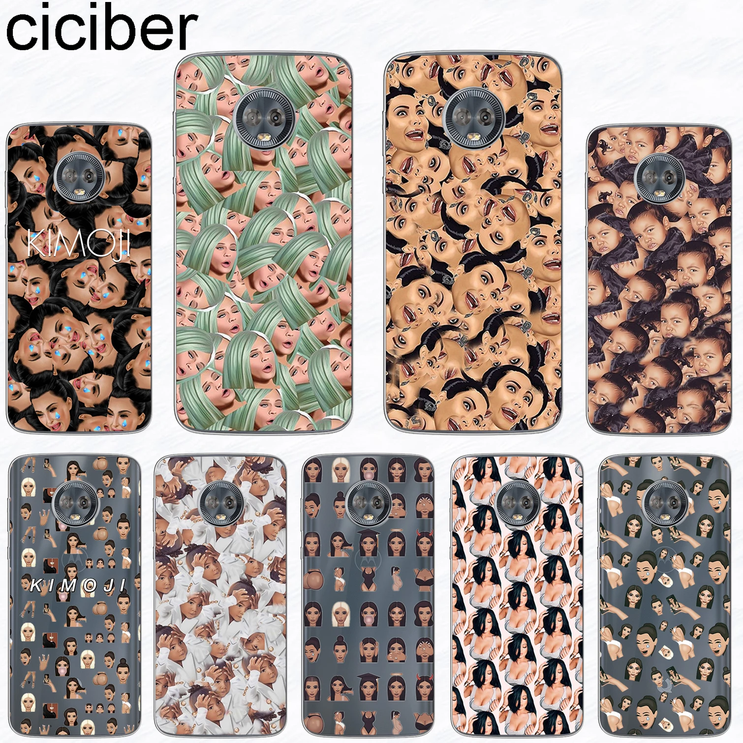 ciciber For Motorola Moto C Z2 Z3 ONE P30 G4 G5 G5S G6 E3 E4 E5 Play Plus Power M X4 TPU Phone Case Kim Kardashian Kimoji Fundas
ciciber For Motorola Moto C Z2 Z3 ONE P30 G4 G5 G5S G6 E3 E4 E5 Play Plus Power M X4 TPU Phone Case Kim Kardashian Kimoji Fundas
