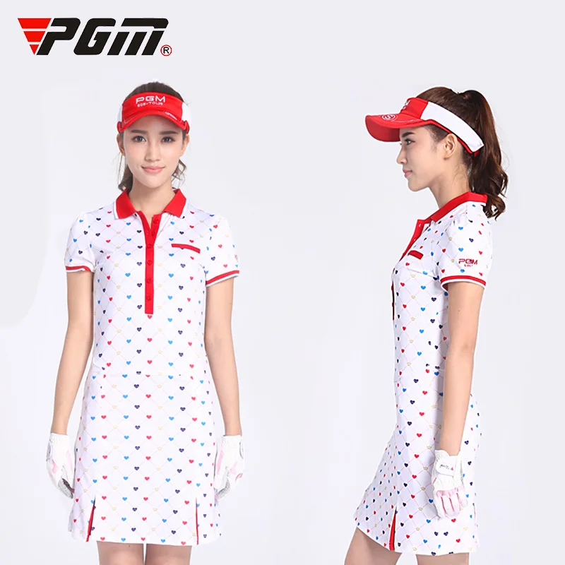 Pgm Women Turn Down Collar Mini Golf Dress Ladies Fitness Tennis Slim Sportswear Short Sleeve Print Golf/Tennis Dress D0372
Pgm Women Turn Down Collar Mini Golf Dress Ladies Fitness Tennis Slim Sportswear Short Sleeve Print Golf/Tennis Dress D0372