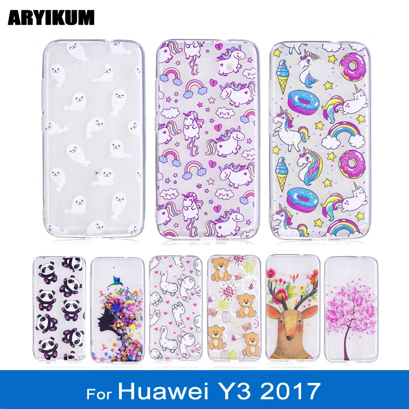 ARYIKUM Mobile Phone Case sFor Huawei Y3 2017 Y 3 2017 CRO-L22 CRO-U00 TPU Clear Transparent Back Cover For Huawey Y3 2017
ARYIKUM Mobile Phone Case sFor Huawei Y3 2017 Y 3 2017 CRO-L22 CRO-U00 TPU Clear Transparent Back Cover For Huawey Y3 2017