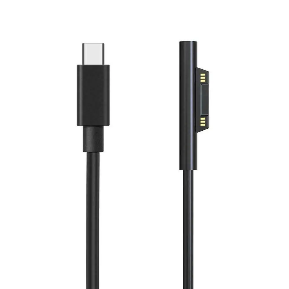 15V or 12V Type C Charging Cable for Surface Pro3 Pro4 Pro5 Pro6 44W 65W 87W PD Wall Charger Pro 3 4 5 6 GO TypeC Charging Cord
15V or 12V Type C Charging Cable for Surface Pro3 Pro4 Pro5 Pro6 44W 65W 87W PD Wall Charger Pro 3 4 5 6 GO TypeC Charging Cord