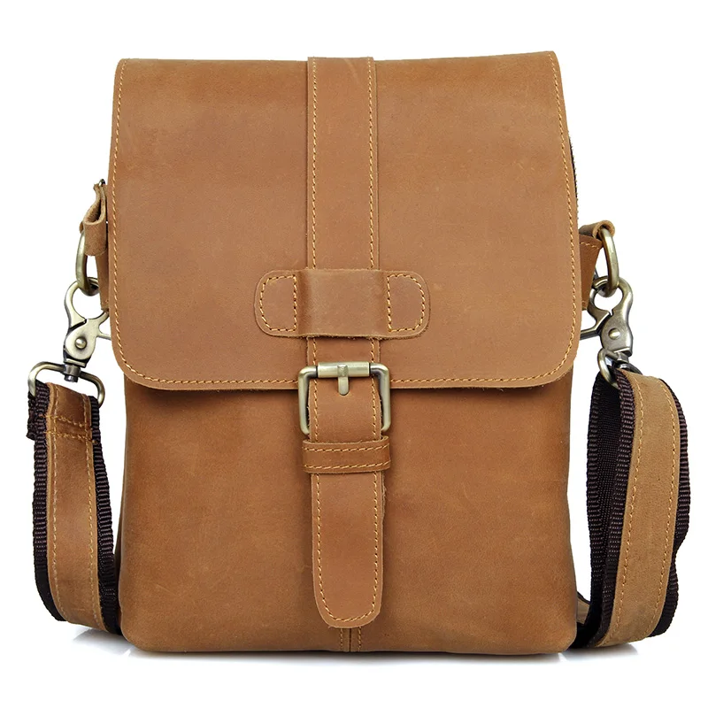 Augu Genuine Leather New Style Fashion Design Brown Crossbody Bag Men Shoulder Bag Messenger Bag Causal Shoulder Bag 1005B
Augu Genuine Leather New Style Fashion Design Brown Crossbody Bag Men Shoulder Bag Messenger Bag Causal Shoulder Bag 1005B