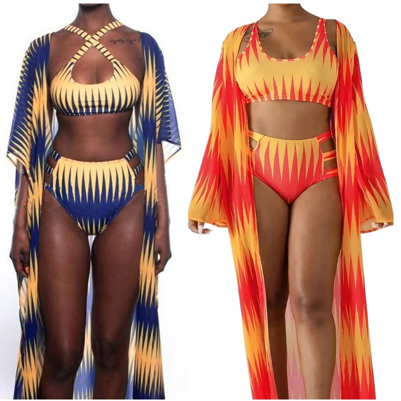 3 Piece Set Women Floral Print Beach Style Bodycon Bodysuit Maxi Cardigan Sexy Outfits Summer 2019 Swimwear Napeo Ropa Mujer
3 Piece Set Women Floral Print Beach Style Bodycon Bodysuit Maxi Cardigan Sexy Outfits Summer 2019 Swimwear Napeo Ropa Mujer
