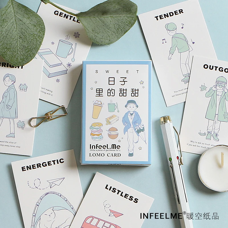 28 Sheets/Set Sweet Days Life Lomo Card Mini Postcard Creative Birthday Greeting Card Message Card
28 Sheets/Set Sweet Days Life Lomo Card Mini Postcard Creative Birthday Greeting Card Message Card
