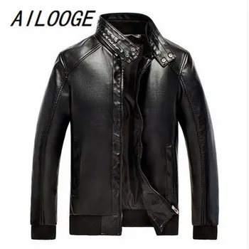 AILOOGE Free Shipping Autumn Spring Slim Fashion Leather Man Jackets Good Quality Stand Collar Chaqueta Moto HZ166
AILOOGE Free Shipping Autumn Spring Slim Fashion Leather Man Jackets Good Quality Stand Collar Chaqueta Moto HZ166