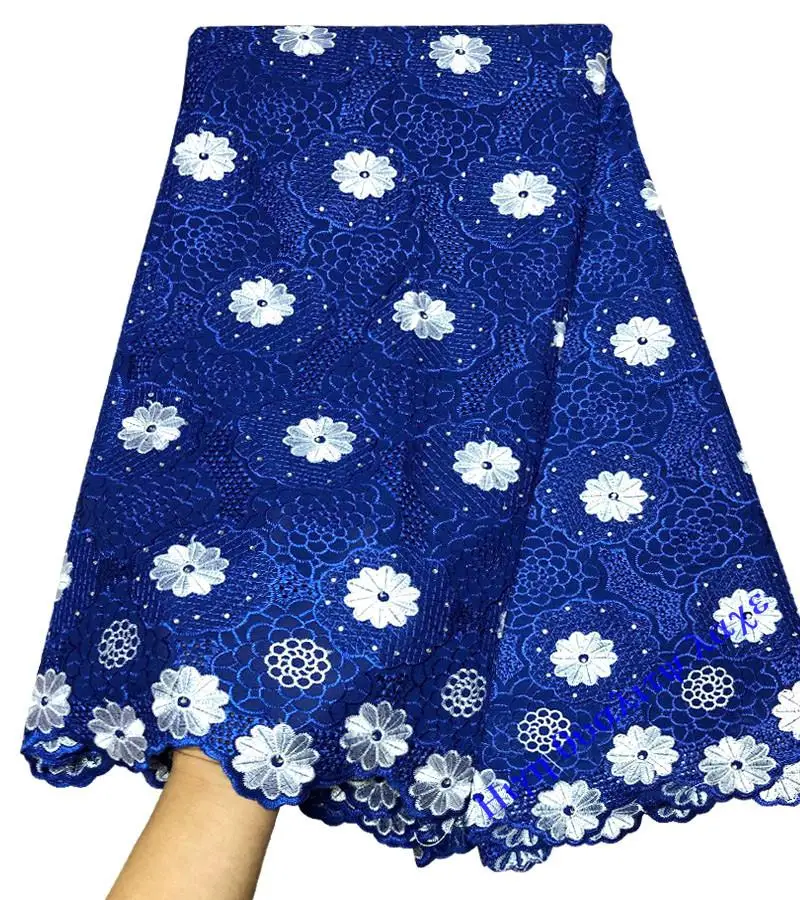 100% Cotton Swiss Voile Lace Fabric High Quality Stones Swiss Voile Lace In Switzerland cotton african lace fabric in blue HX148
100% Cotton Swiss Voile Lace Fabric High Quality Stones Swiss Voile Lace In Switzerland cotton african lace fabric in blue HX148