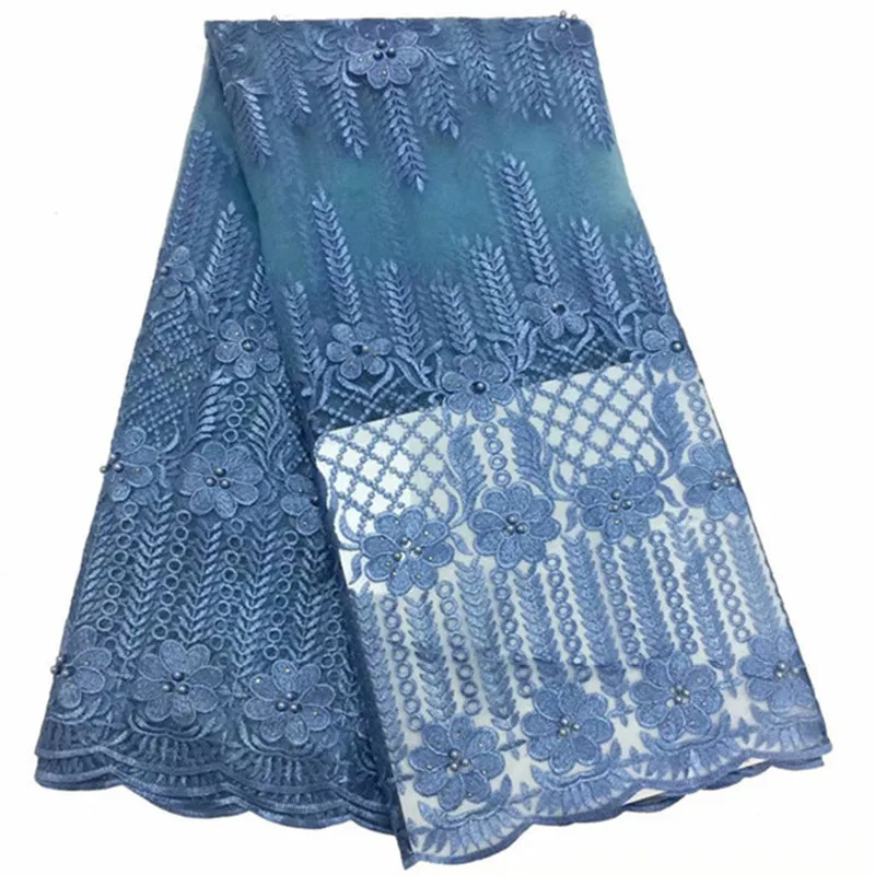 Sky blue african lace fabric 2019 high quality lace french mesh fabric beaded stones nigerian swiss lace fabrics for dress
Sky blue african lace fabric 2019 high quality lace french mesh fabric beaded stones nigerian swiss lace fabrics for dress