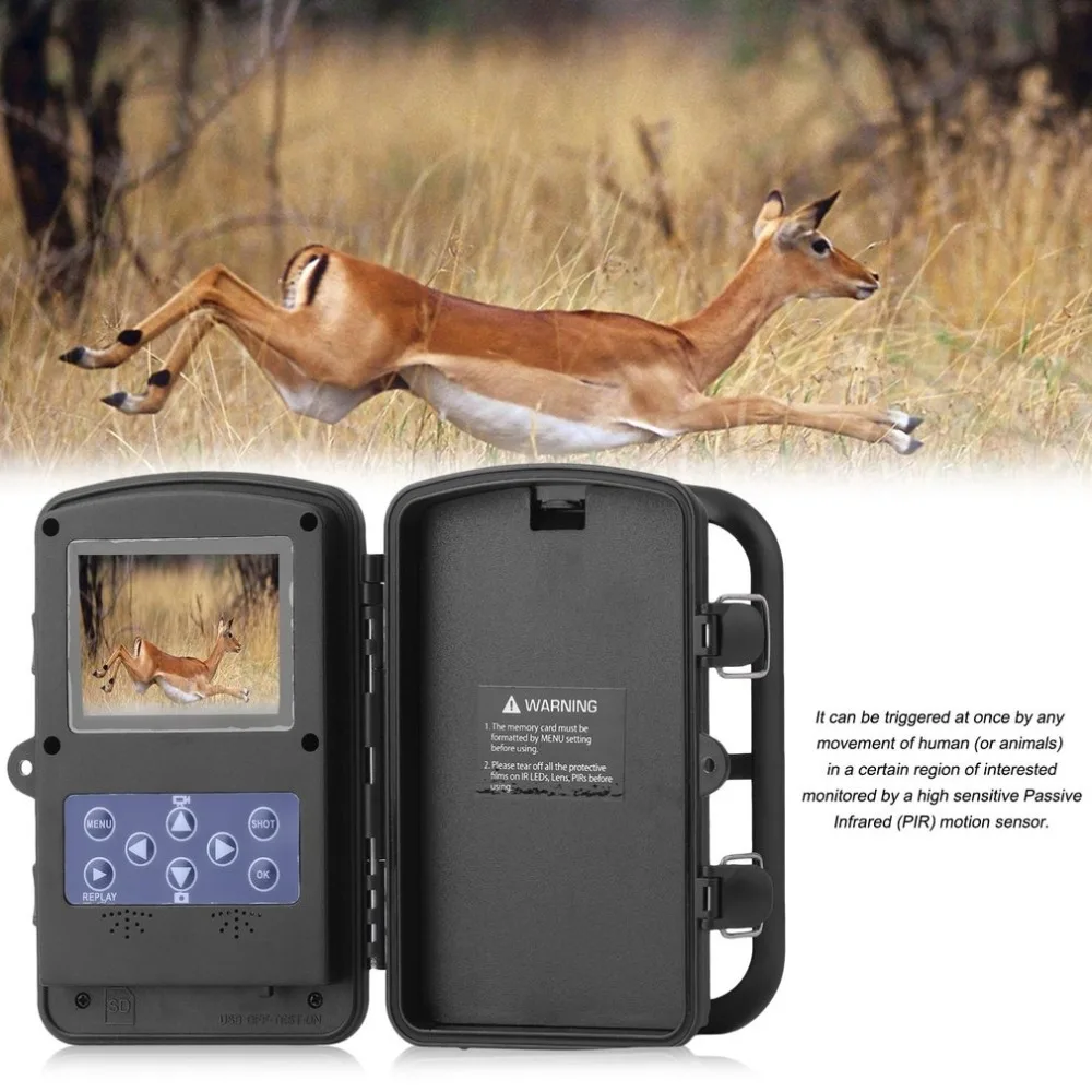 Professional 2.4inch TFT LCD 720P 2MP Sensor Trail Night Vision Camera Security Hunting Farm IR Scouting Wildlife Cameras
Professional 2.4inch TFT LCD 720P 2MP Sensor Trail Night Vision Camera Security Hunting Farm IR Scouting Wildlife Cameras