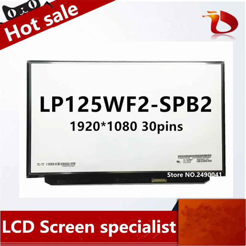 LP125WF2-SPB2 LP125WF2 SPB2 Fit for Lenovo Thinkpad X240 X250 X260 X270 X280 FHD EDP LCD SCREEN with FRU 00HM745
LP125WF2-SPB2 LP125WF2 SPB2 Fit for Lenovo Thinkpad X240 X250 X260 X270 X280 FHD EDP LCD SCREEN with FRU 00HM745