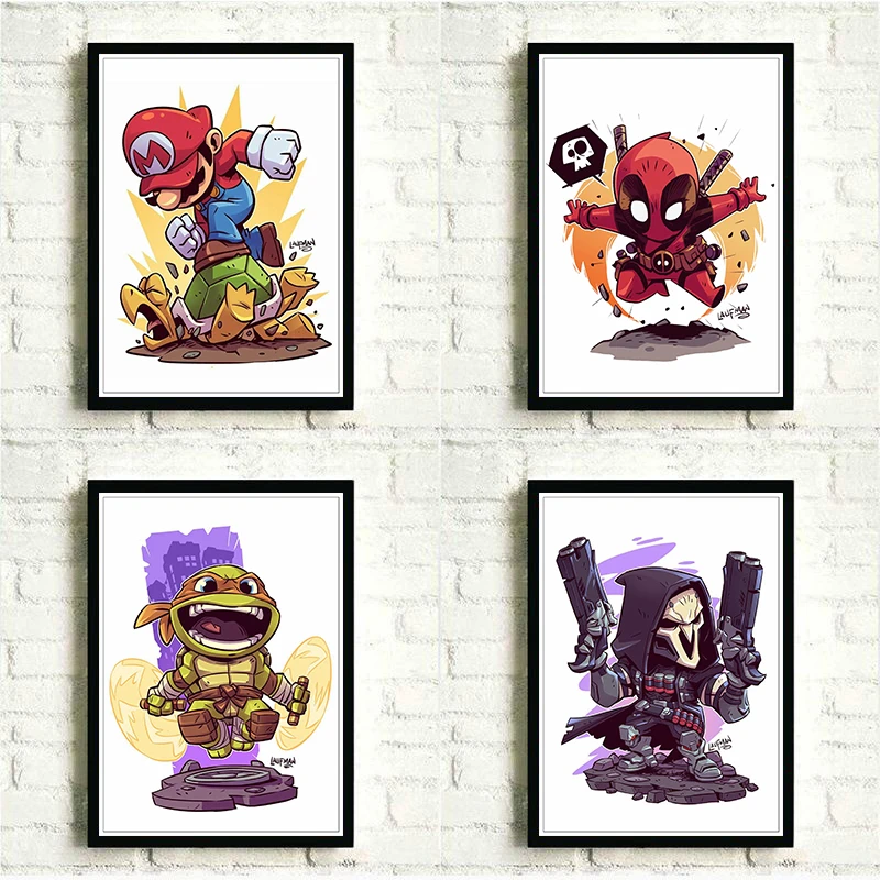Marvel Super Hero Cartoon Character Poster Hulk/Wonder Woman/Spiderman/Batman The Avengers Poster for Home Wall Decor, Best Gift
Marvel Super Hero Cartoon Character Poster Hulk/Wonder Woman/Spiderman/Batman The Avengers Poster for Home Wall Decor, Best Gift