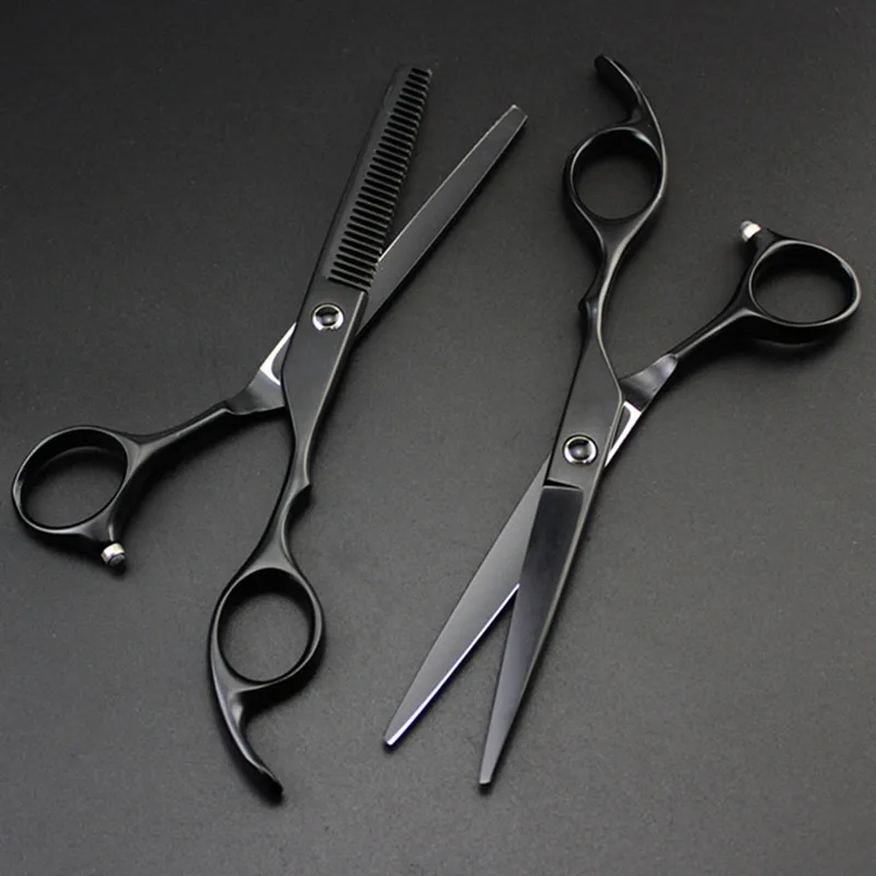 High Quality black Hairdressing 6 Inch 440C Stainless Steel Professional Salon Barbers Cutting Scissor Hair Scissors Set
High Quality black Hairdressing 6 Inch 440C Stainless Steel Professional Salon Barbers Cutting Scissor Hair Scissors Set
