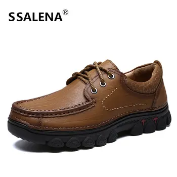 Men Genuine Leather Casual Shoes Men Summer Breathable Luxury Oxfords Shoes Male Flats Lace Up Fashion Solid Shoes AA51711
Men Genuine Leather Casual Shoes Men Summer Breathable Luxury Oxfords Shoes Male Flats Lace Up Fashion Solid Shoes AA51711