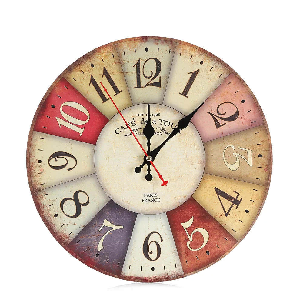 12 Inch 30 CM Wall Clock Wooden European Modern Design Vintage Wall Clock for Home Office Cafe Decoration Quartz Watch 6 Styles
12 Inch 30 CM Wall Clock Wooden European Modern Design Vintage Wall Clock for Home Office Cafe Decoration Quartz Watch 6 Styles