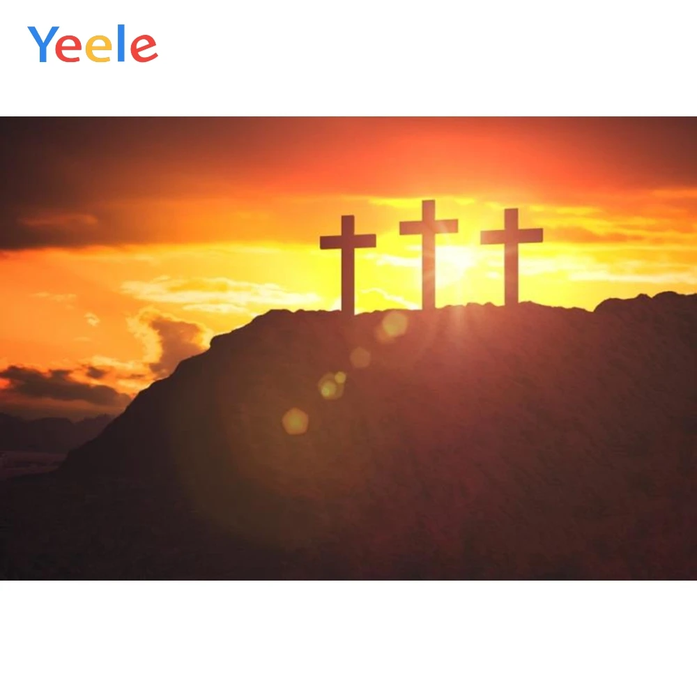 Yeele Sunset Glow Mountains Cross Christ Jesus Photography Backgrounds Customized Photographic Backdrops For Photo Studio
Yeele Sunset Glow Mountains Cross Christ Jesus Photography Backgrounds Customized Photographic Backdrops For Photo Studio