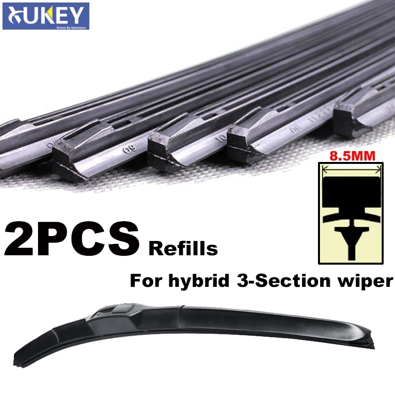2PCS Rubber Refills For Front Windshield Hybrid Wiper Blade 14" 16" 18" 20" 22" 24" 26" Car Accessories Soft Replacement
2PCS Rubber Refills For Front Windshield Hybrid Wiper Blade 14" 16" 18" 20" 22" 24" 26" Car Accessories Soft Replacement