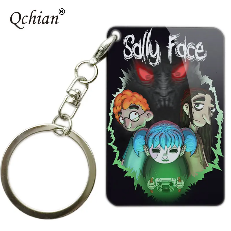 Hot Game Sally Face Keychain Action Figure Toy for Men Women Sally Face Key Chains Pendant Keyring Fan Collection Props
Hot Game Sally Face Keychain Action Figure Toy for Men Women Sally Face Key Chains Pendant Keyring Fan Collection Props