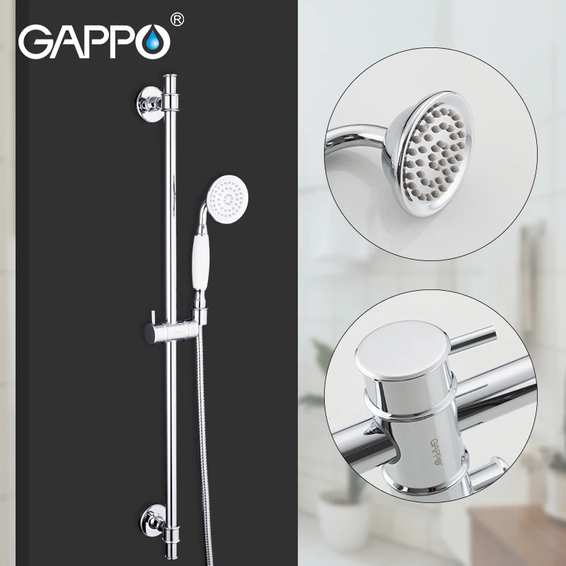 GAPPO Shower Faucet Slide Bar Shower Bath Mixer Bath Set Handheld Shower System Brass Wall Mounted Mixer Waterfall Tap Grifo
GAPPO Shower Faucet Slide Bar Shower Bath Mixer Bath Set Handheld Shower System Brass Wall Mounted Mixer Waterfall Tap Grifo