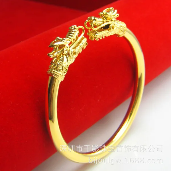 Women's wedding leader Dragon Bracelets Bangles tools VALUABLE Solid REAL 999 check 100% 24k Yellow gold plated Brassroom Art
Women's wedding leader Dragon Bracelets Bangles tools VALUABLE Solid REAL 999 check 100% 24k Yellow gold plated Brassroom Art