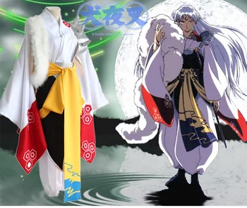 Japanese anime cartoon cosplay clothes white tail inuyasha sesshomaru armor shawl belt suit inuyasha sesshomaru
Japanese anime cartoon cosplay clothes white tail inuyasha sesshomaru armor shawl belt suit inuyasha sesshomaru