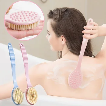 High Quality Body Back Scrubber Exfoliating Long Handled Bath Shower Brush for Men Women
High Quality Body Back Scrubber Exfoliating Long Handled Bath Shower Brush for Men Women