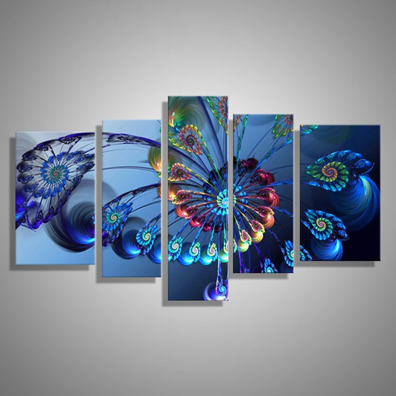 HD Multi Pictures Combination Home Art Decoration Painting Five Blue Abstract Paintings Wall Pictures for Living Room
HD Multi Pictures Combination Home Art Decoration Painting Five Blue Abstract Paintings Wall Pictures for Living Room