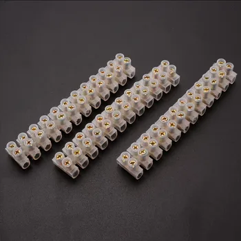 3pcs Safe White 12position Terminal Block Connector Strip Reliable 3A Screw Block Connection Wire Terminal Barrier Strip
3pcs Safe White 12position Terminal Block Connector Strip Reliable 3A Screw Block Connection Wire Terminal Barrier Strip