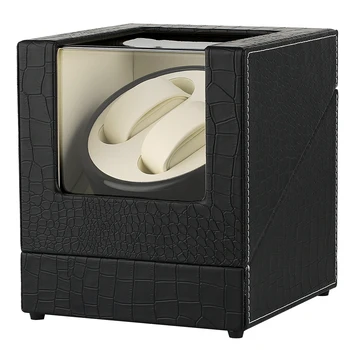 Classic Rectangle Mute Automatic Double Watch Winder Luxury Dual Watch Rotator Watch Storage Box Crocodile Leather Box C
Classic Rectangle Mute Automatic Double Watch Winder Luxury Dual Watch Rotator Watch Storage Box Crocodile Leather Box C