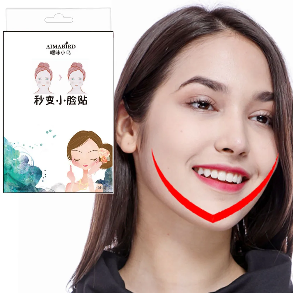 10pcs/set Face Lift V Sticker Makeup Face Chin Lift Tools Thin Artifact Invisible Medical Tape Hot Sale
10pcs/set Face Lift V Sticker Makeup Face Chin Lift Tools Thin Artifact Invisible Medical Tape Hot Sale