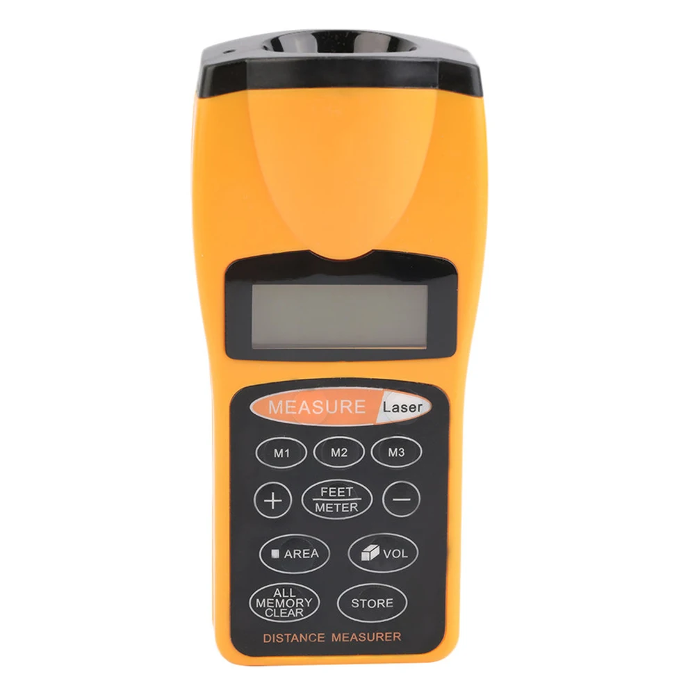 Handheld Laser Distance Meter LCD Ultrasonic MeasureLaser Point Finder 18m Laser Rangefinder Range Finder Measure Designator NEW
Handheld Laser Distance Meter LCD Ultrasonic MeasureLaser Point Finder 18m Laser Rangefinder Range Finder Measure Designator NEW