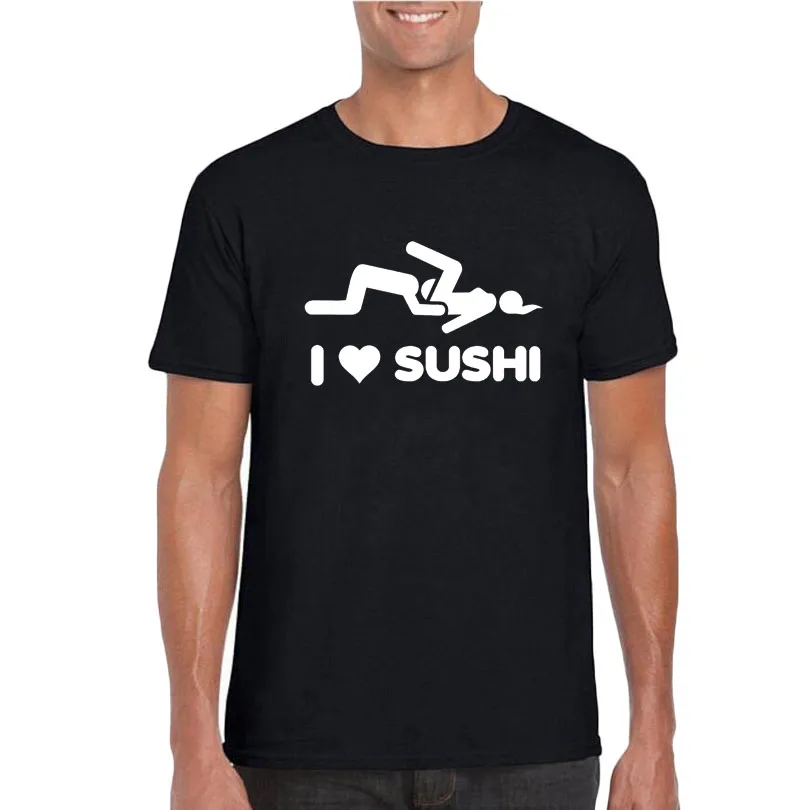 Janpanese Food Harajuku Saying I Love Sushi T-Shirt Dirty Joke Bachelor Party Star Slogan Printing T Shirt Men Summer Tops
Janpanese Food Harajuku Saying I Love Sushi T-Shirt Dirty Joke Bachelor Party Star Slogan Printing T Shirt Men Summer Tops